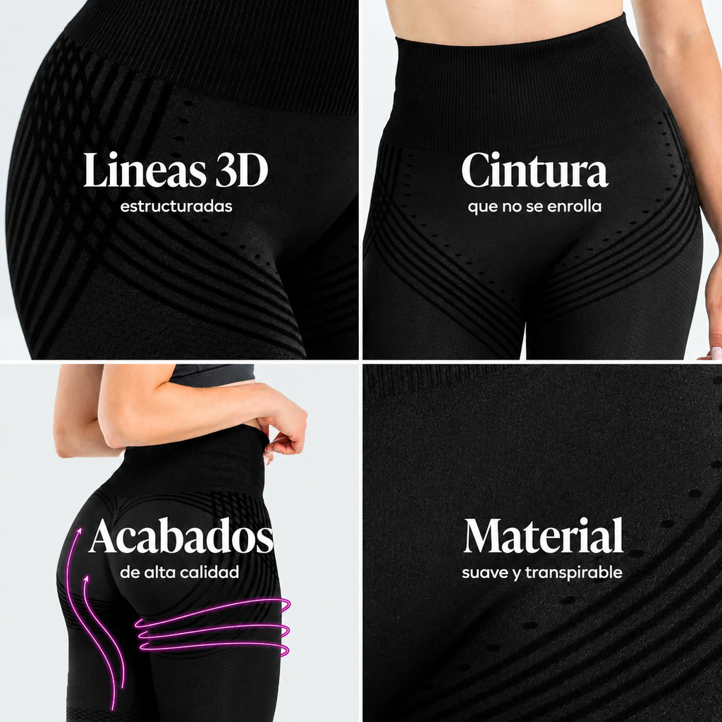 Leggings 3D anticelulíticas