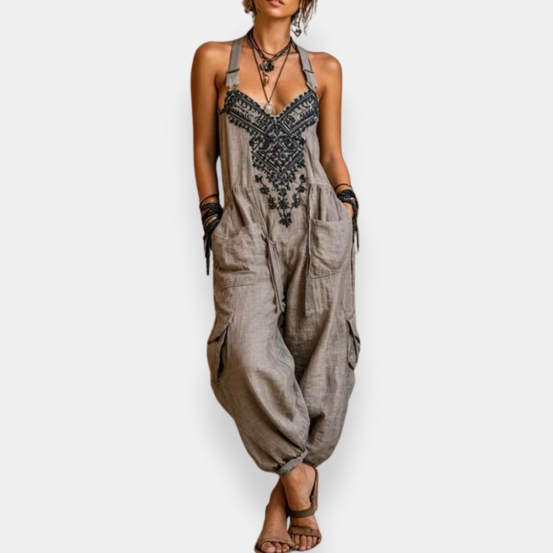 María Jesús| Mono bohemio bordado