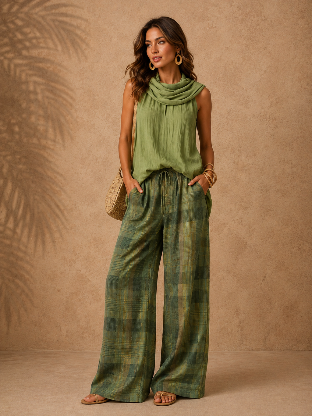 Alicia - Conjunto Boho que mezcla comodidad con un estilo elegante y relajante
