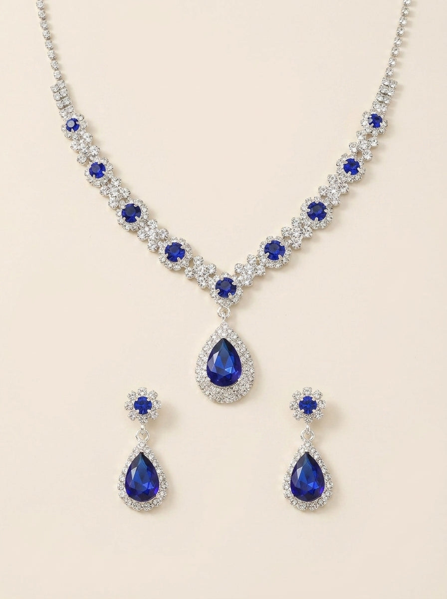 Lugo - Elegante Set de Joyas de Cristal