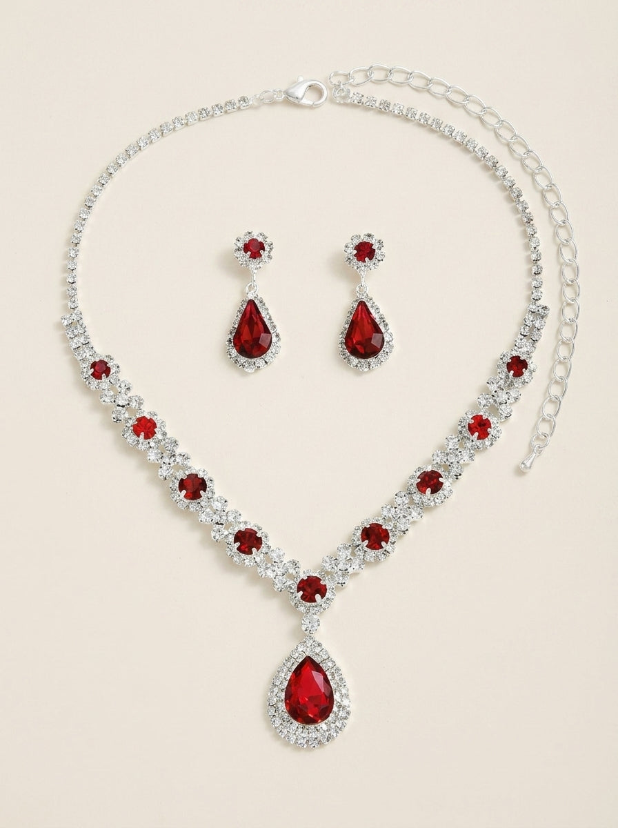 Lugo - Elegante Set de Joyas de Cristal