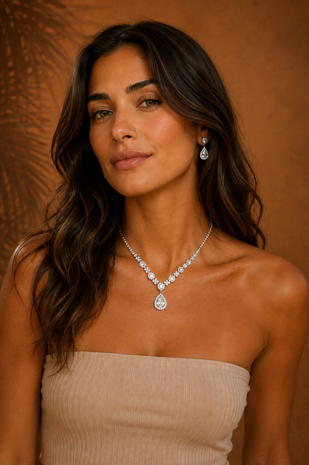 Lugo - Elegante Set de Joyas de Cristal