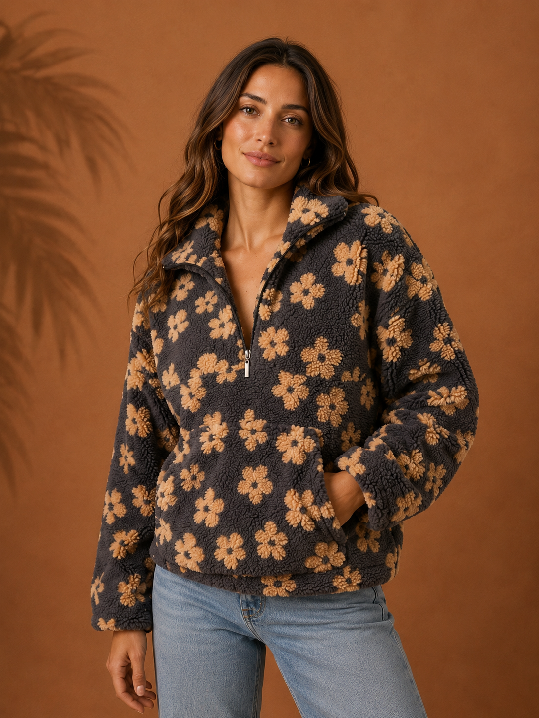 Daisy - Sudadera Fleece Bloom