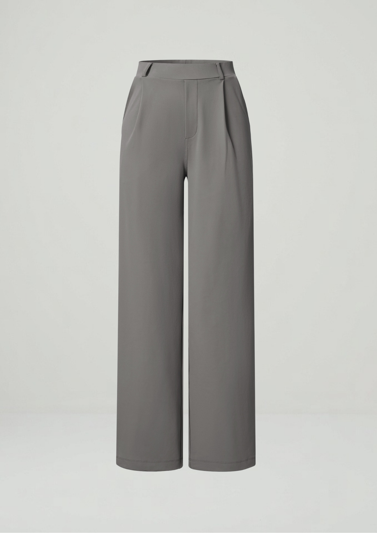 Pantalón Coral — Tiro alto, pierna recta y elástico