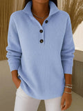 Amparo - Jersey Polo con Cuello de Pico