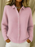 Carmela - Chaqueta de Punto Texturizada con Botones