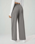 Pantalón Coral — Tiro alto, pierna recta y elástico