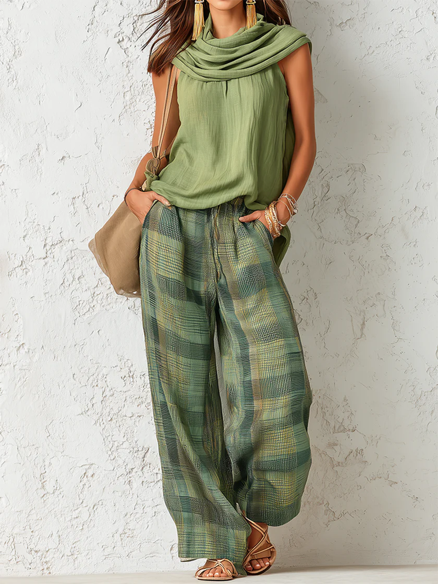 Alicia - Conjunto Boho que mezcla comodidad con un estilo elegante y relajante