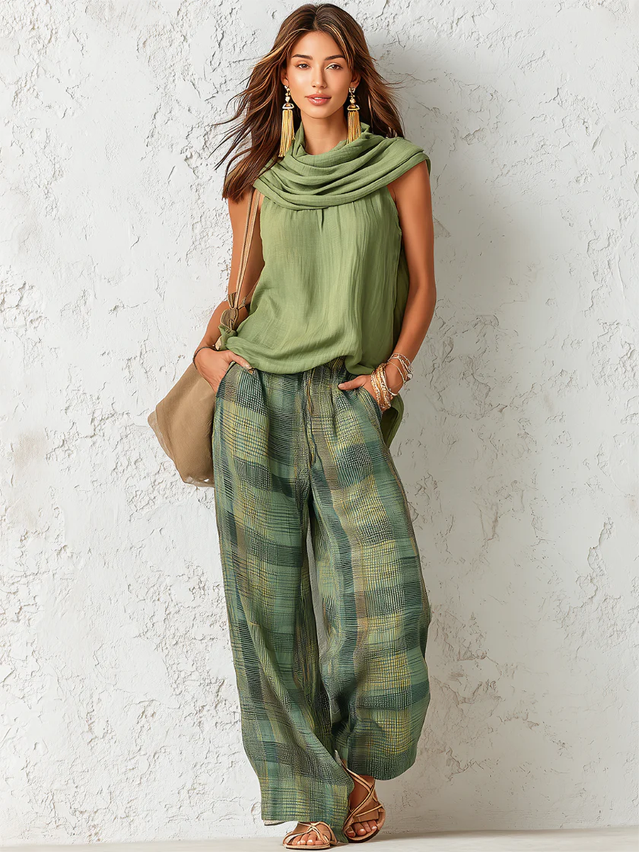 Alicia - Conjunto Boho que mezcla comodidad con un estilo elegante y relajante
